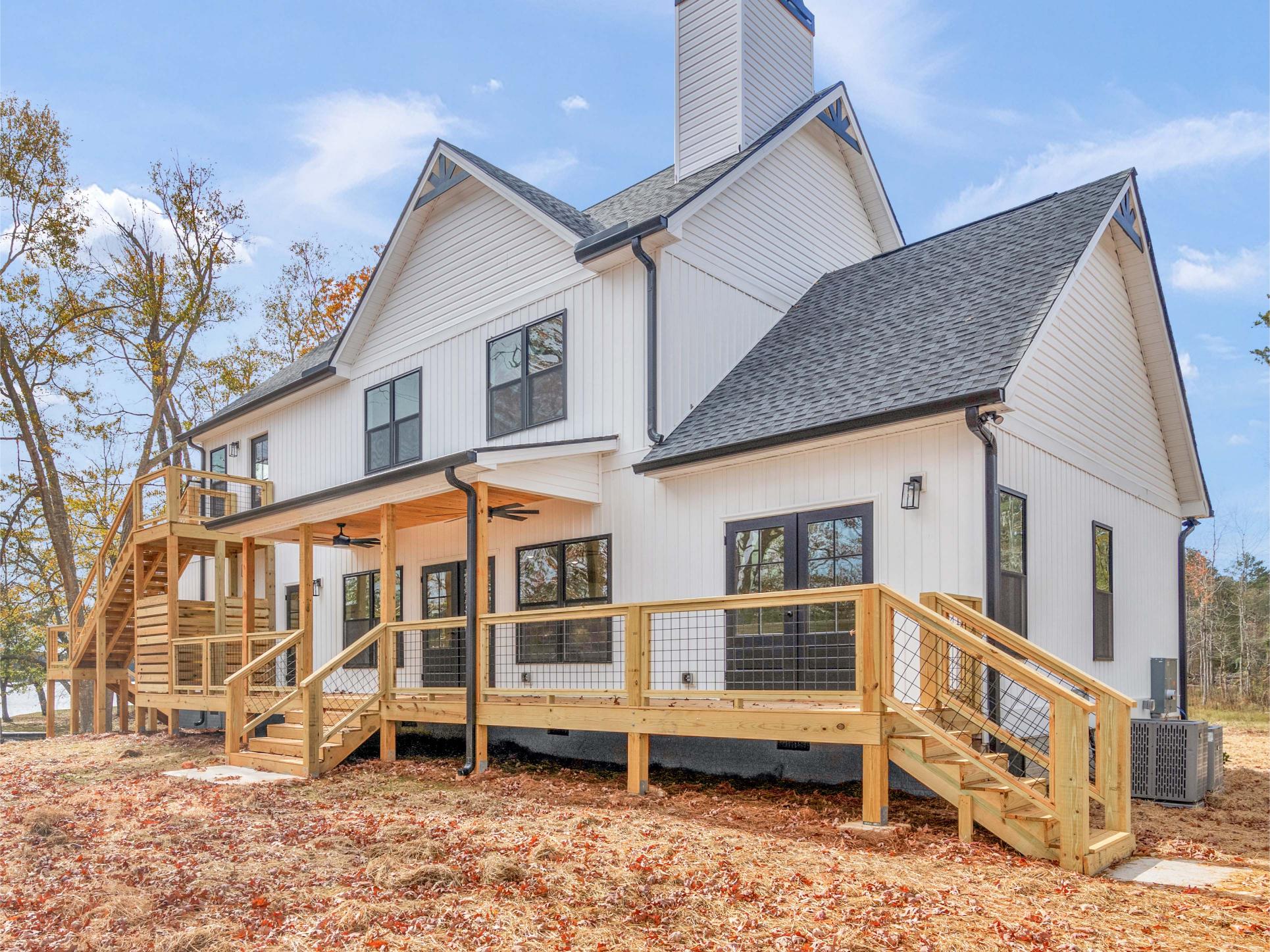 Custom home planning and framing progress